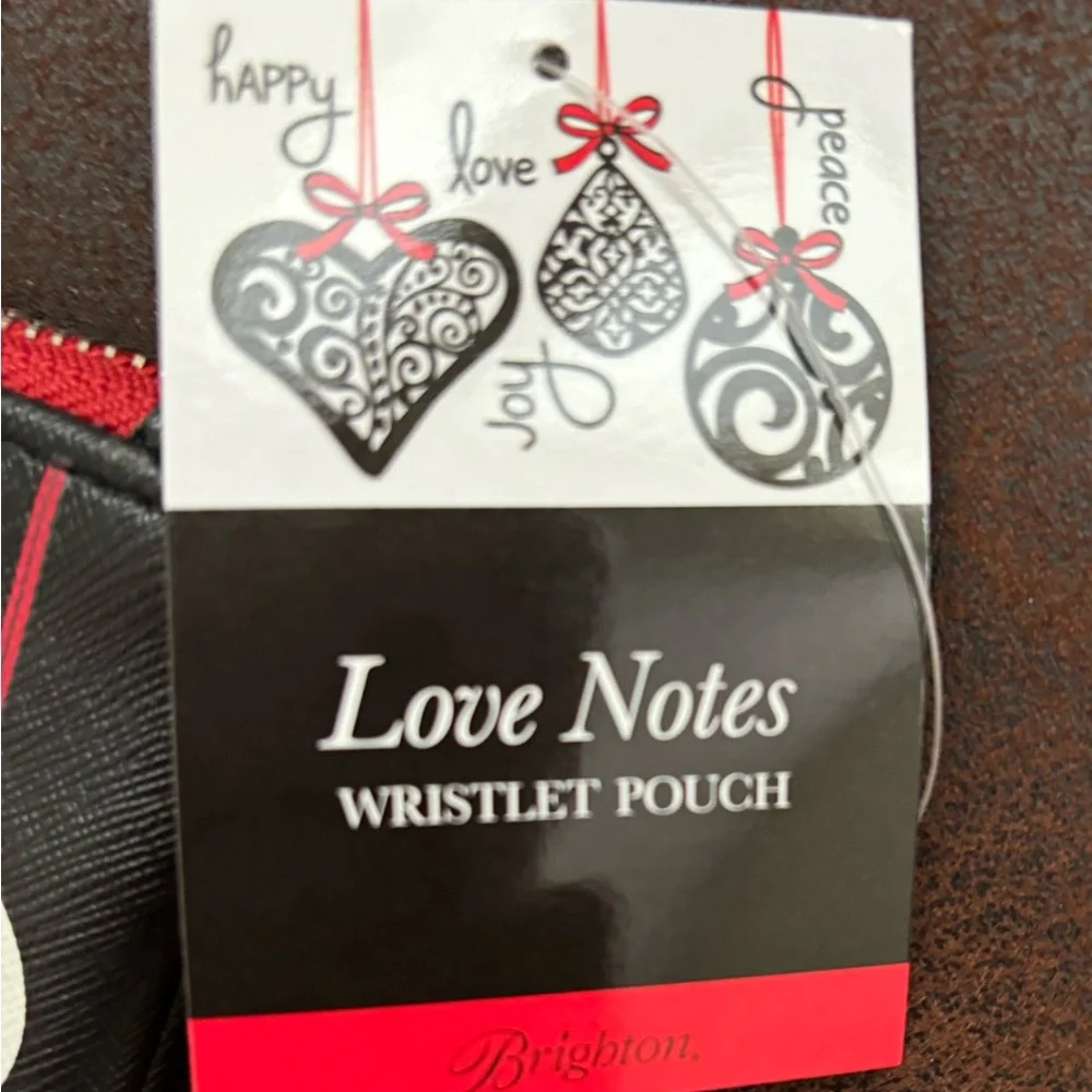 **Brighton, new love, note, tote, and matching wristlet both knew